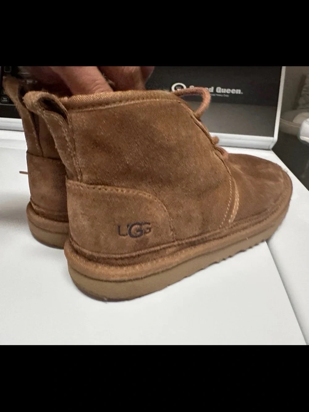 UGG Men's Brown Suede Chukka Boots